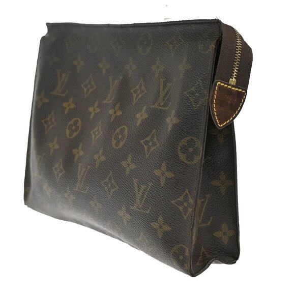 LOUIS VUITTON Poche Toilette 26 Clutch Pouch Bag Monogram Leather M47542 08EF415 - Picture 2 of 15